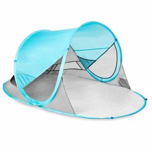 Strand sátor SPOKEY STRATUS Self-folding UV 40 190x120x90 - light blue kép