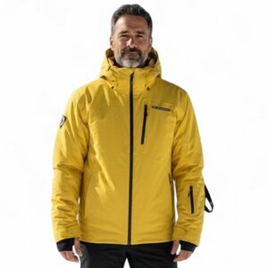 Férfi sídzseki kapucnival BLIZZARD Ski Jacket Silvretta, mustard yellow kép