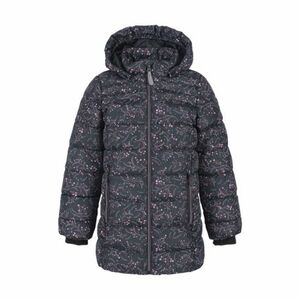 Lány dzseki COLOR KIDS jacket quilted, AOP, AF 8.000, phantom kép