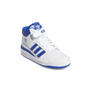 Fiú járócipő ADIDAS ORIGINALS Forum Mid cloud white royal blue cloud white kép