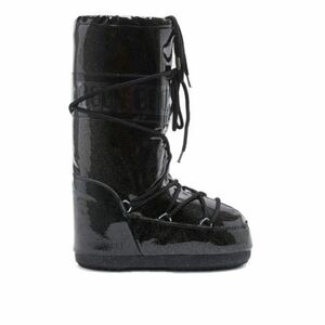 Női magas téli csizma MOON BOOT ICON GLITTER, 001 black kép