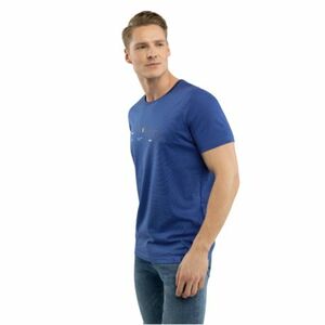 Rövid ujjú férfi póló VOLCANO T-TED-602M-BLUE MEL kép