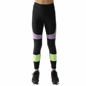 Lányok leggings 4F JUNIOR TIGHTS FNK-4FJWSS24TFTIF221-20S-DEEP BLACK kép