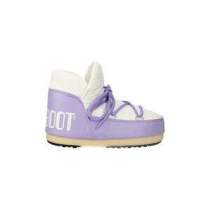 Női téli bokacsizma MOON BOOT PUMPS BI-COLOR, 001 lilac-white kép