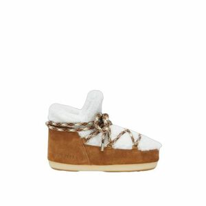 Női téli bokacsizma MOON BOOT PUMPS SHEARLING, 001 whisky off white kép