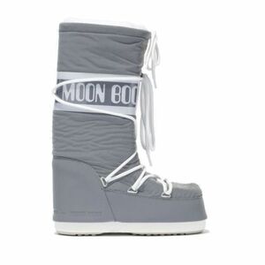 Lányok magas téli csizma MOON BOOT ICON REFLEX, 001 silver kép