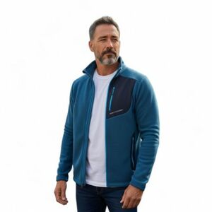 Hőszigetelt férfi túradzseki cipzárral NORTHFINDER LUDOVICO-526inkblue kép