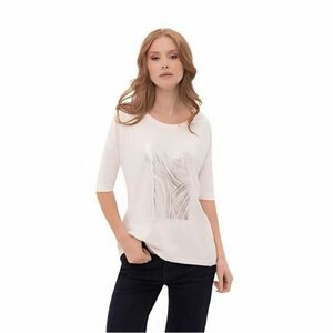 Rövid ujjú női póló VOLCANO FEST-100-WHITE kép