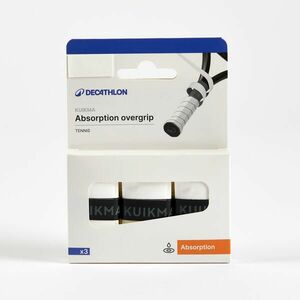 Kuikma Teniszütő fedőgrip, nedvszívó, 3 db kép