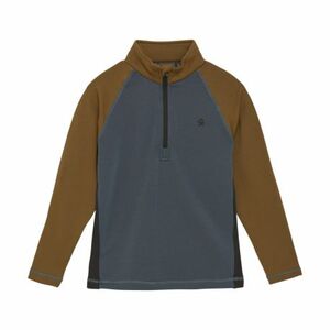 Gyermek polár pulóver COLOR KIDS Fleece Stretch - Colorblock-7842-Stormy Weather kép