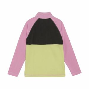 Lányok sípolár kabát COLOR KIDS Fleece Pulli - Colorblock-4213-Bonbon kép