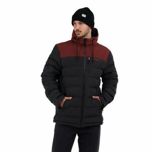 Férfi kapucnis kabát FUNDANGO Passat Padded Jacket-299-mahogany kép