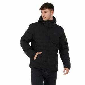 Férfi kapucnis kabát FUNDANGO Smoke Hooded Jacket-890-black kép