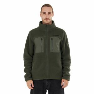 Férfi túra pulóver cipzárral FUNDANGO Haven Hybrid Jacket-590-oliv kép