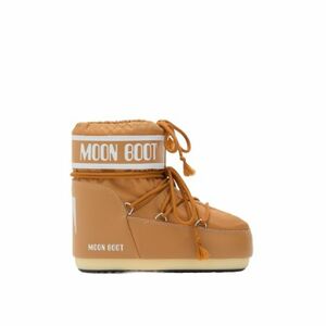 Alacsony téli csizma MOON BOOT MB ICON LOW NYLON M008 COGNAC kép