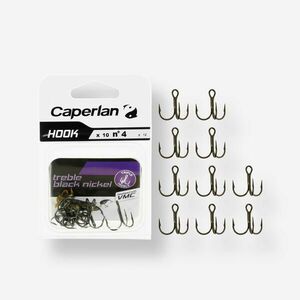 Caperlan Hármashorog, 10 db, nikkelezett kép