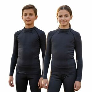 Junior hosszú ujjú termo póló BLIZZARD Essential long sleeve junior, anthracite kép