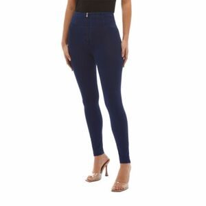 Női jeggings nadrág FREDDY WR.UP® skinny high waist push up jeggings in organic fabric-Blue kép