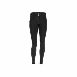 Női jeggings nadrág FREDDY WR.UP® skinny push up trousers in breathable fabric-Black kép