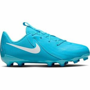 Fiú kültéri futballcipő NIKE Phantom GX 2 Academy Jr FG MG blue fury white kép