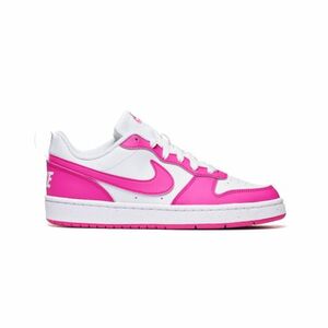 Lányok szabadidős cipők NIKE Court Borough Low Recraft Jr white laser fuchsia kép