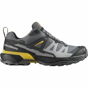 Férfi alacsony túracipő SALOMON X Ultra 360 GTX M castlerock black spicy mustard kép