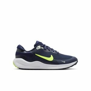 Fiú sportcipő (edzés) NIKE Revolution 7 Jr midnight navy volt tint white kép