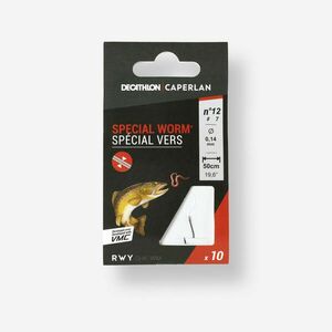 Caperlan Előkötött horog, n°4 - n°12 Special Worm kép
