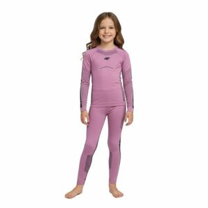 Alsó és felső lány termikus fehérnemű 4F JUNIOR SEAMLESS UNDERWEAR F250-4FJWAW25USEAF250-56S-LIGHT PINK kép