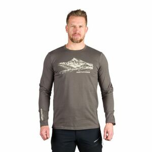 Hosszú ujjú férfi túrapóló NORTHFINDER DACSO-300darkgreen kép