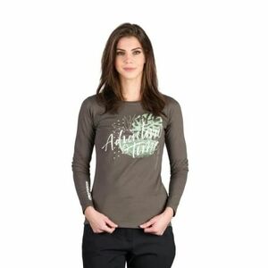 Női hosszú ujjú túrapóló NORTHFINDER DIYA-300darkgreen kép