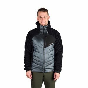 Hőszigetelt férfi túradzseki cipzárral NORTHFINDER EMERYTH-811darkblueblack kép