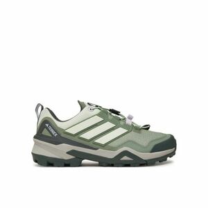 Női alacsony túracipő ADIDAS Terrex Skychaser W linen green off white silver dawn kép