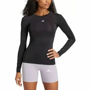 Hosszú ujjú női edzőing ADIDAS TF LS T BLACK kép