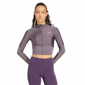 Női edzőpulóver cipzárral ADIDAS HYG SHN TRACK J GRESTR TAUOXI kép