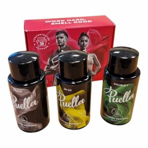 Mosodai parfüm szett PUELLA Double Y Jalu Frayo laundry scent fragrance Set 3 x 50 ml kép
