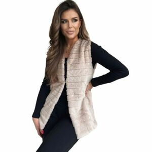 Női mellény OMBRE Vest VLR008 light beige kép