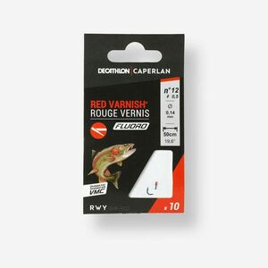 Caperlan Előkötött horog, n°4 - n°12 Red Varnish kép