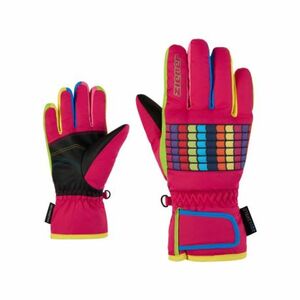 Junior síkesztyű ZIENER Lamil-Z AS-115015-766-Pop pink kép