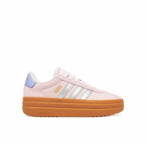 Lányok sétacipők ADIDAS VL Court Bold Jr clear pink silver metallic gold metallic kép