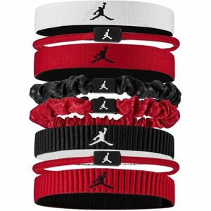 Női fejpánt NIKE JORDAN MW HEAD TIES 8PK WH GR BK kép