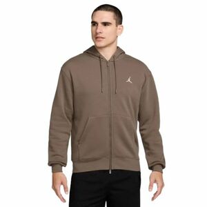 Férfi polár pulóver cipzárral NIKE JORDAN BRK FLC FZ 222 KHAKI kép