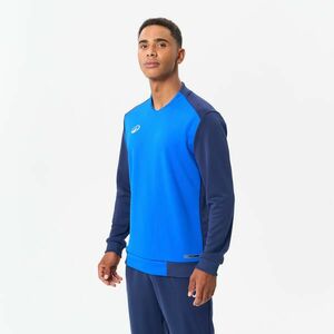 Kipsta Felnőtt melegítőfelső futballhoz T100, sötétkék kép