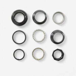 Elops Kormánycsapágy 1”1/8, menetes, fekete kép