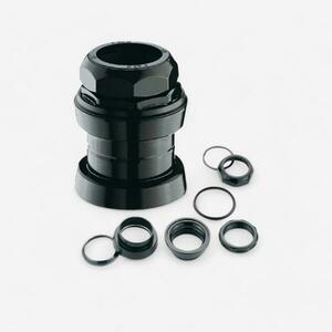 Elops Kormánycsapágy 1”1/8, menetes, fekete kép