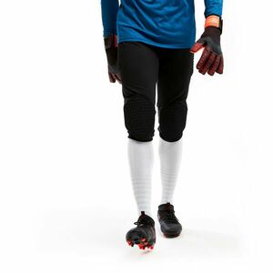 Kipsta Felnőtt kapus térdnadrág F500, fekete kép