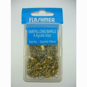 Flashmer Hordó formájú forgókapocs tengeri horgászathoz, 100 db kép