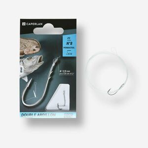 Caperlan Tengeri horog, előkötött, lapkás - SN Double Barbe kép