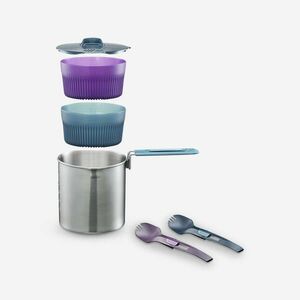 Forclaz Edénykészlet, inox, 2személyes - MT500 kép