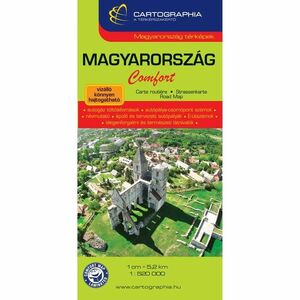 Cartographia Magyarország comfort térkép 1: 520 000 kép